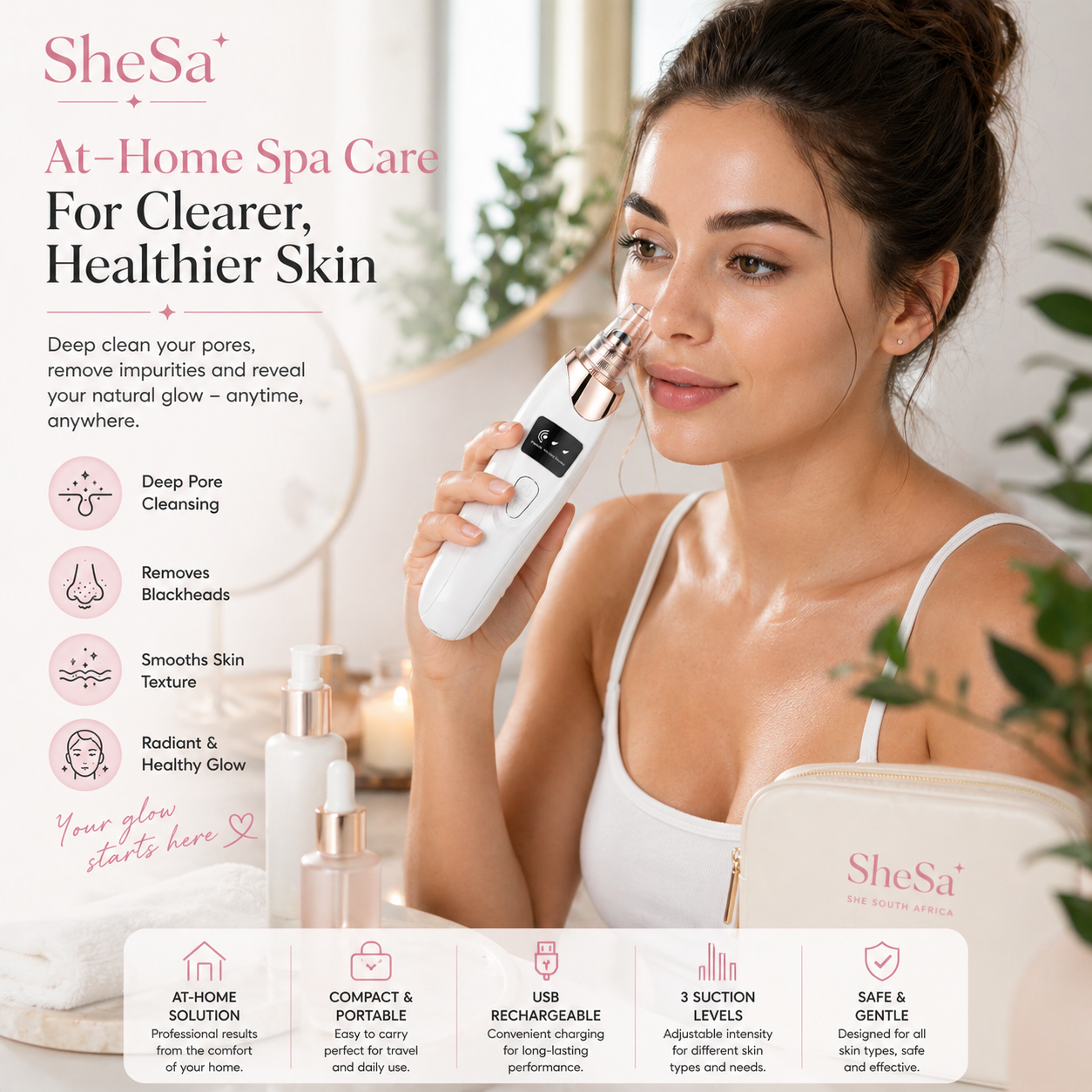 Pore Vacuum Blackhead Remover | SheSa™