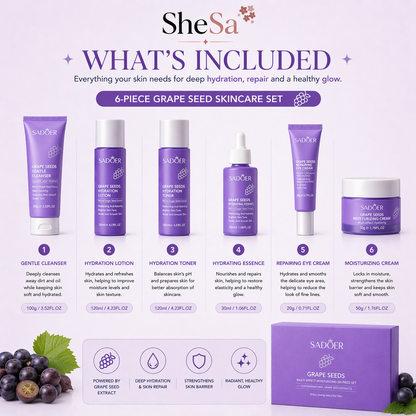 Grape Seeds Glow Kit | SheSa™