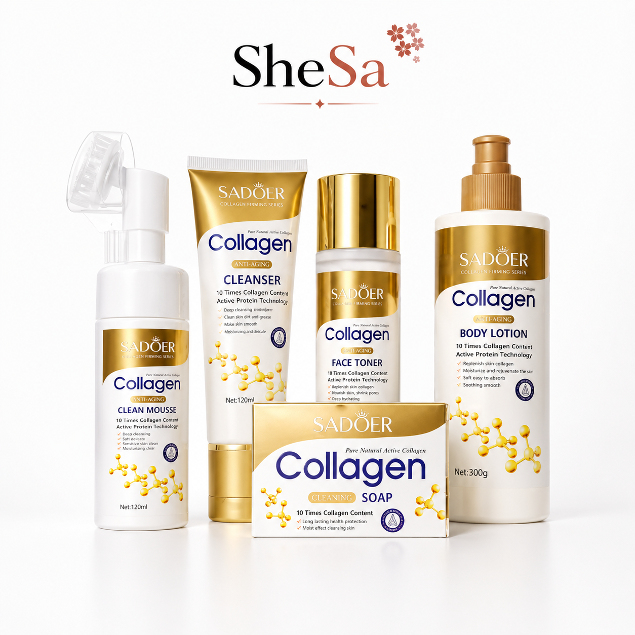 Collagen Firming Skincare Set | SheSa™