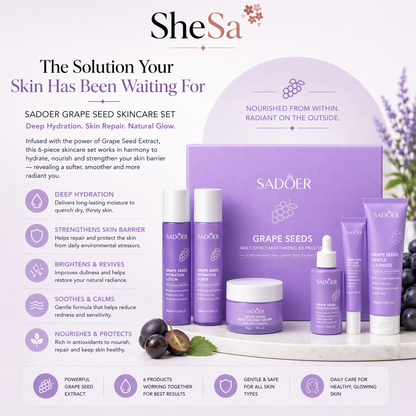 Grape Seeds Glow Kit | SheSa™