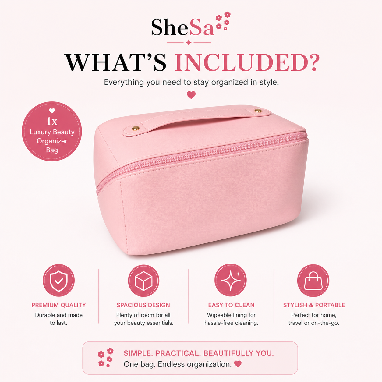 Luxury Beauty Organizer | SheSa™