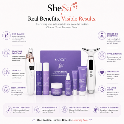 3-Step Clear Glow Bundle | SheSa™