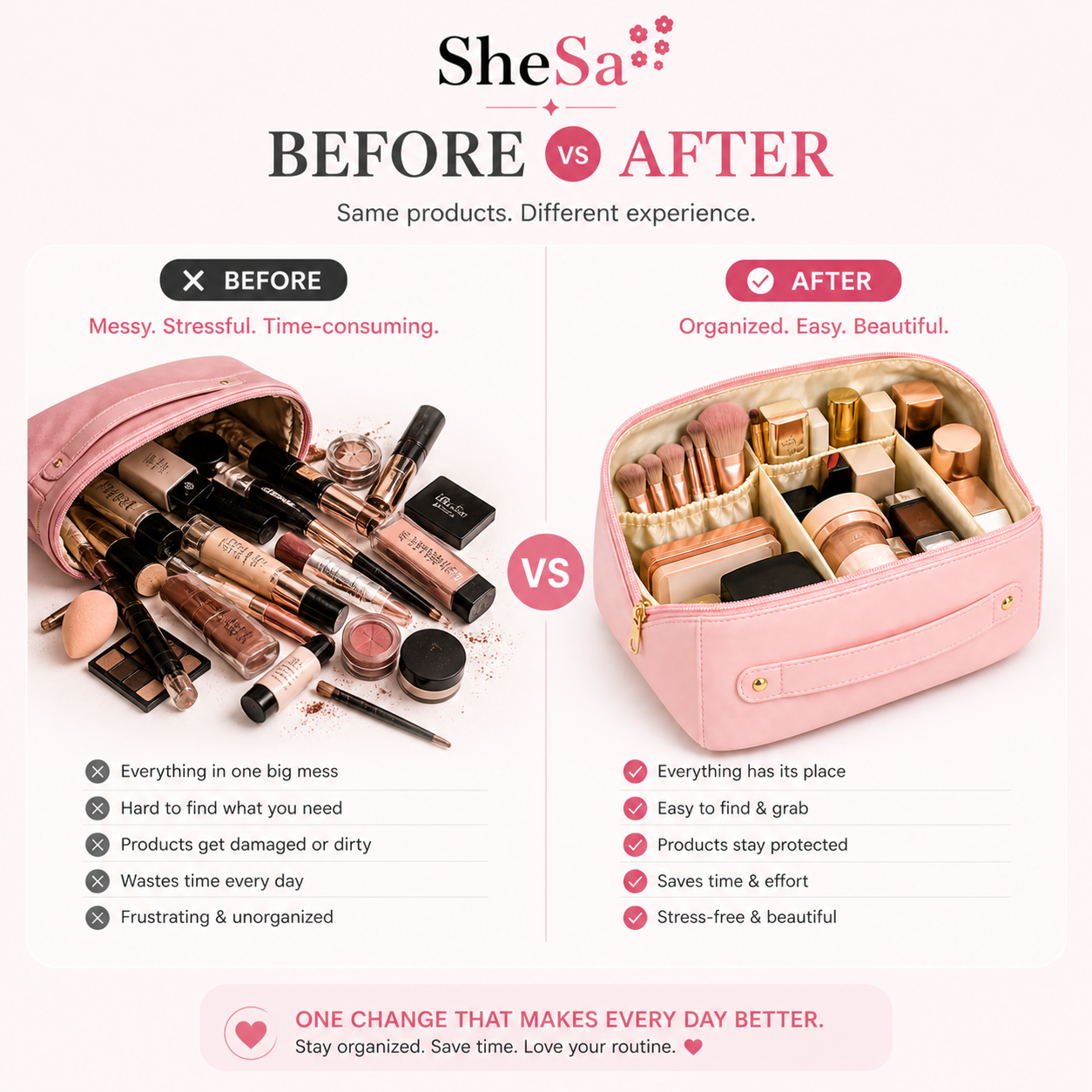 Luxury Beauty Organizer | SheSa™