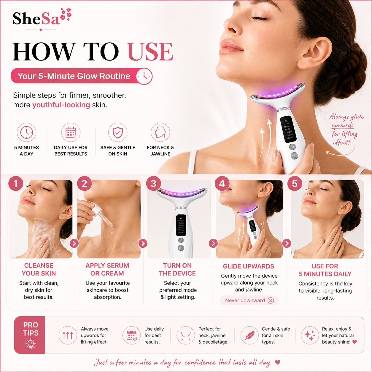 Neck Beauty Device | SheSa™