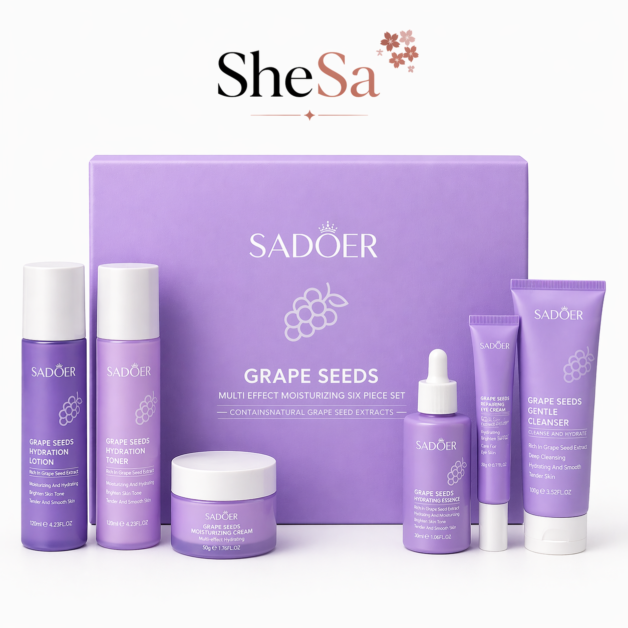Grape Seeds Glow Kit | SheSa™