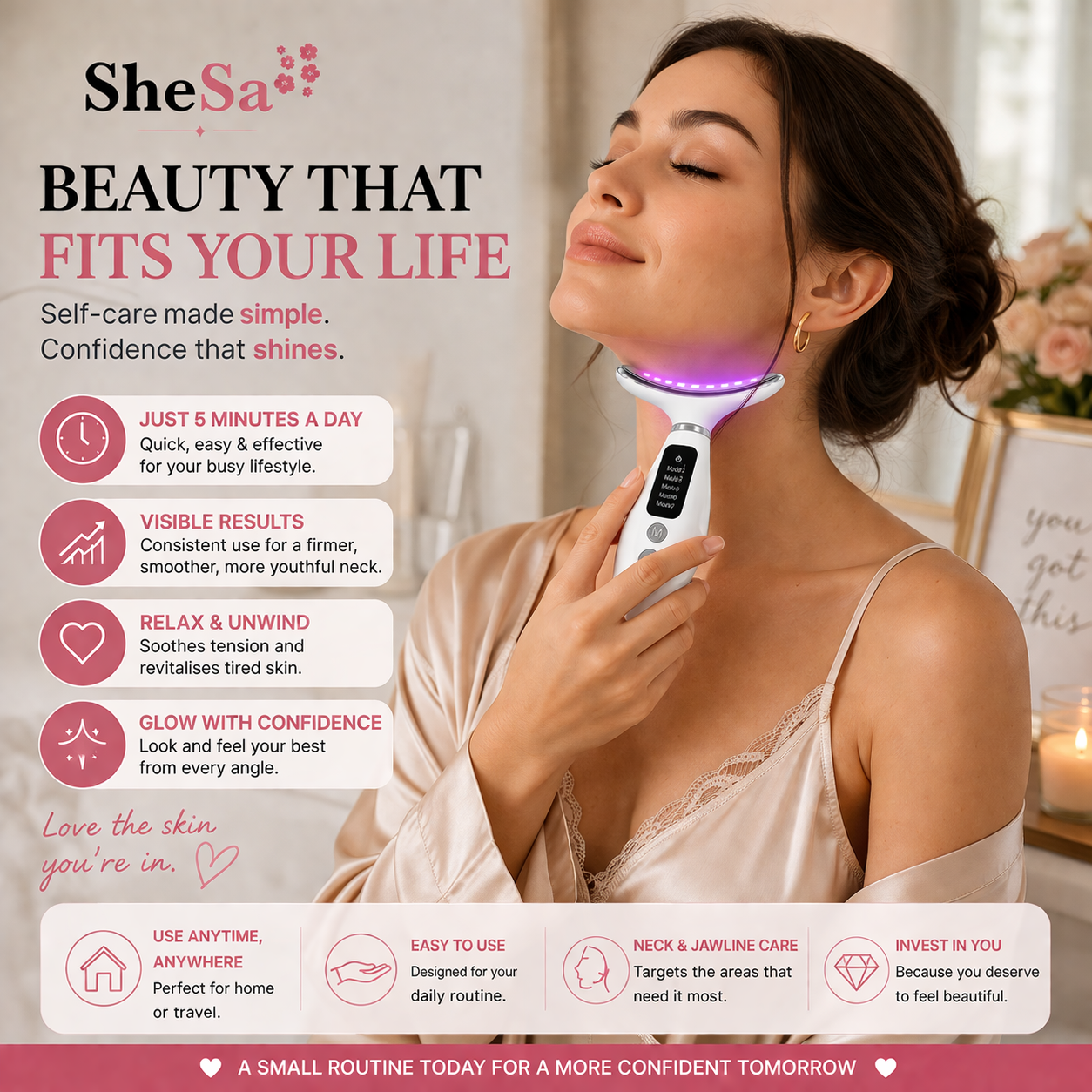 Neck Beauty Device | SheSa™