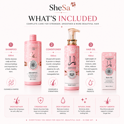 Luxury Hair Care Set | SheSa™