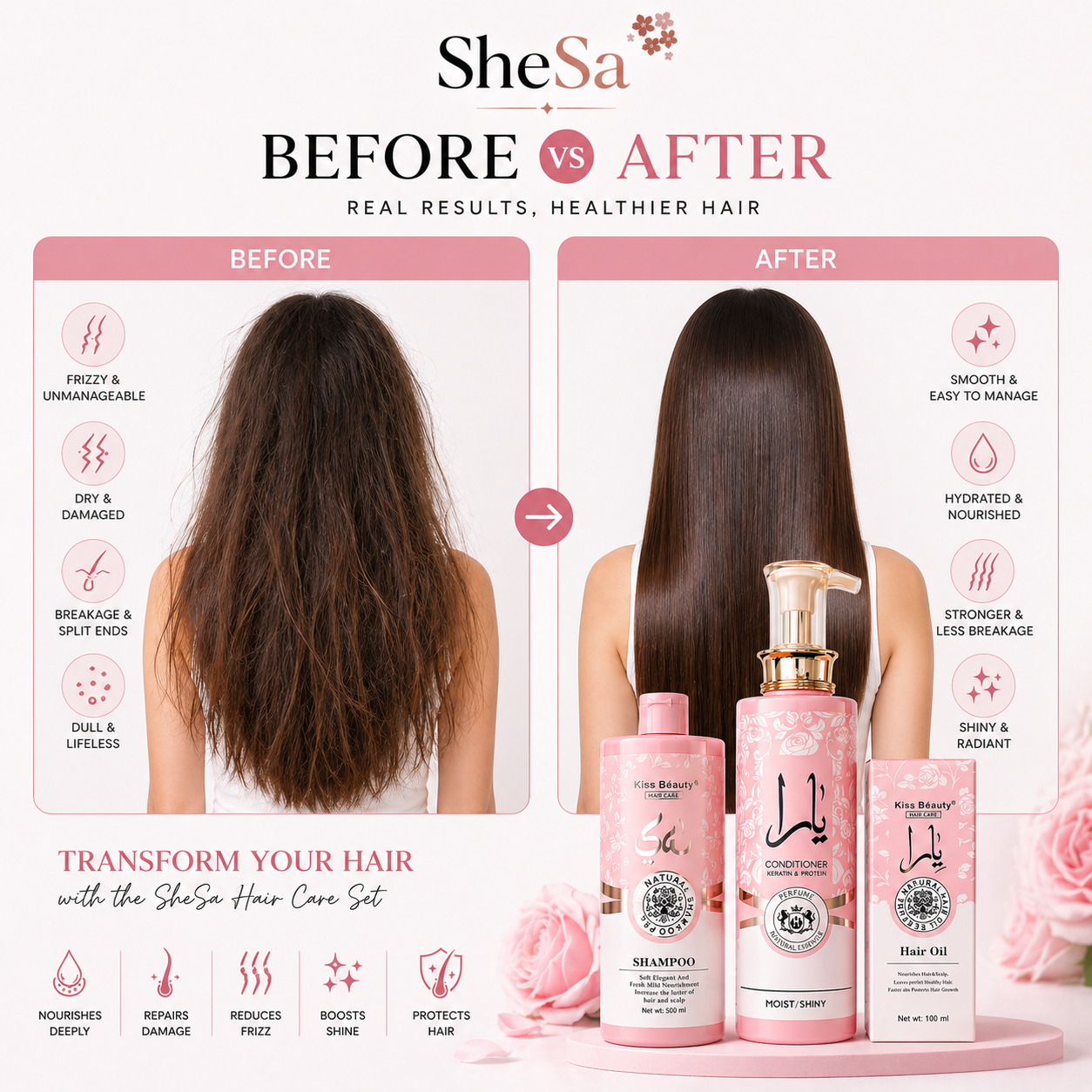 Luxury Hair Care Set | SheSa™