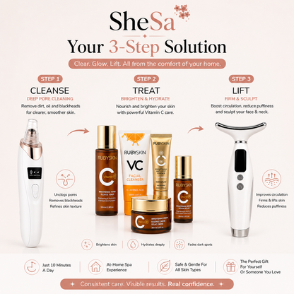 Vitamin C Clear & Lift Bundle | SheSa™