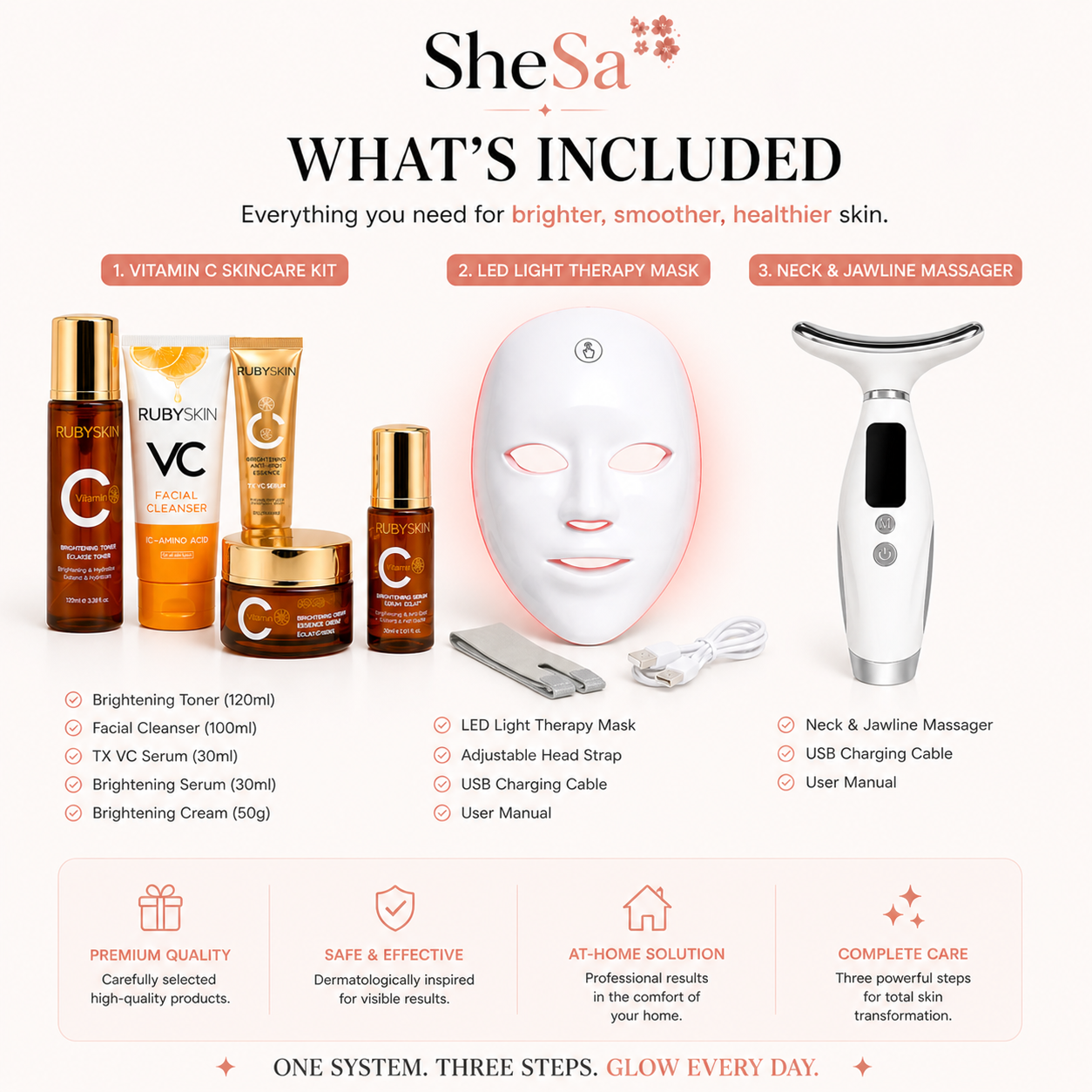 Vitamin C Glow Bundle | SheSa™