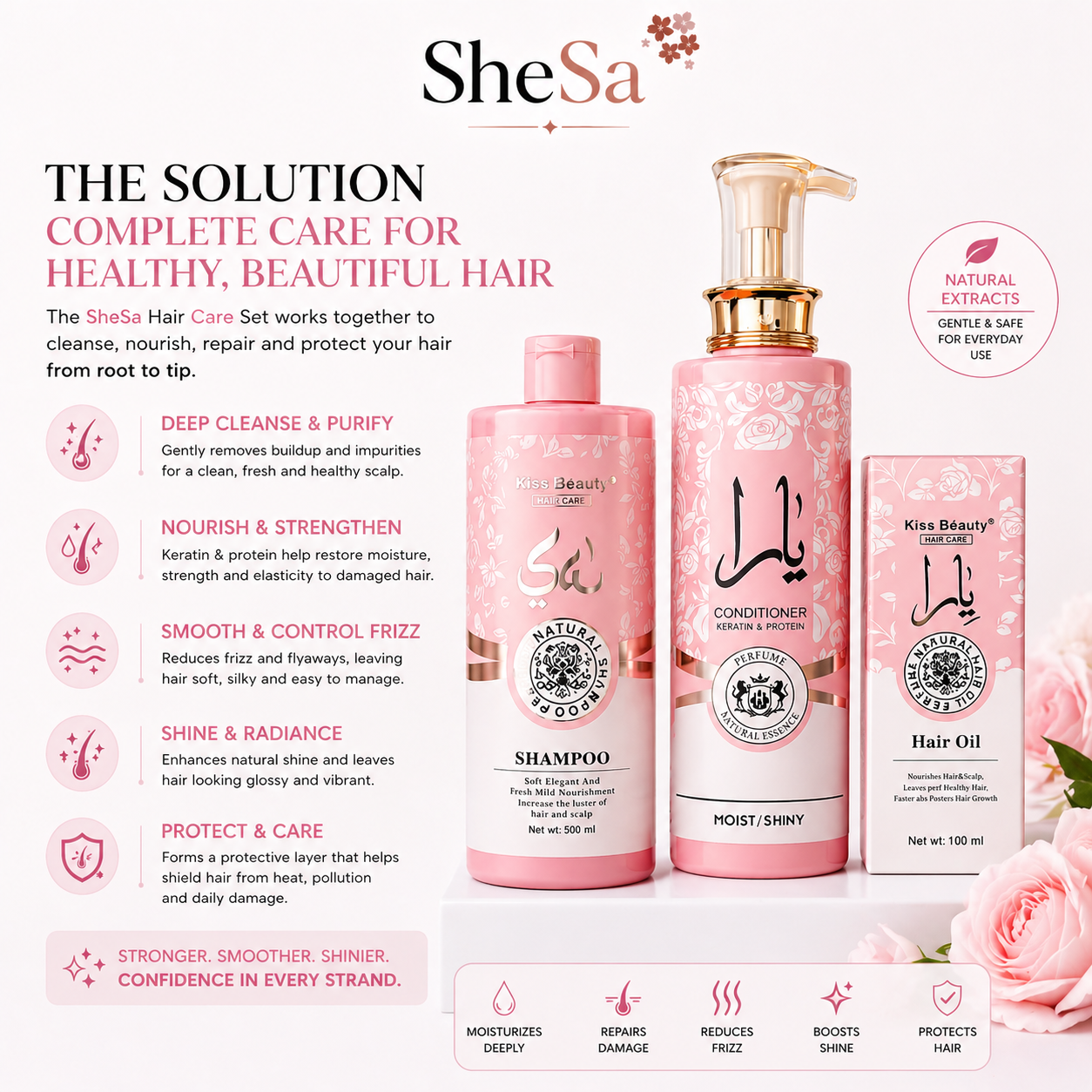 Luxury Hair Care Set | SheSa™