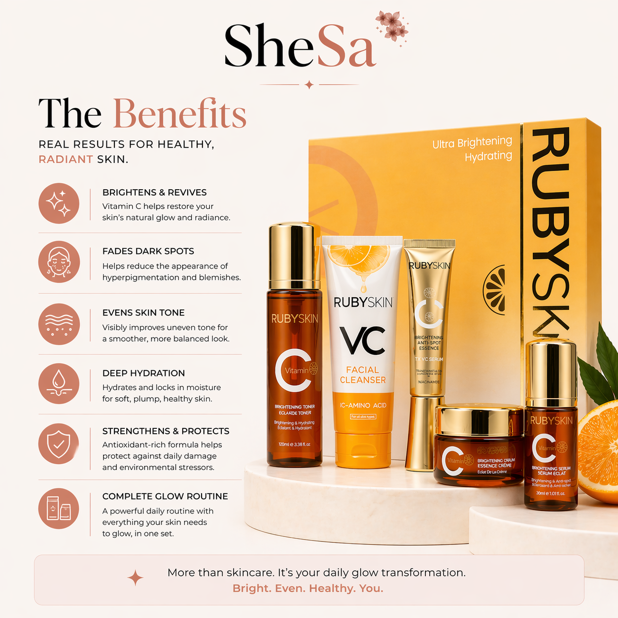 Vitamin C Glow Kit | SheSa™