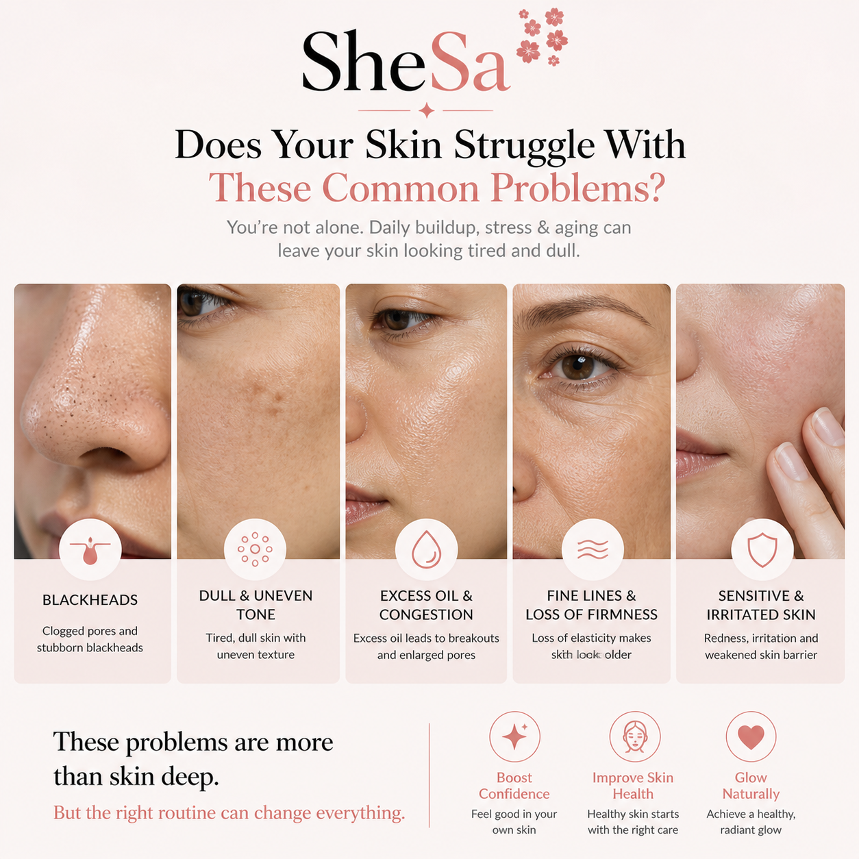 3-Step Clear Glow Bundle | SheSa™