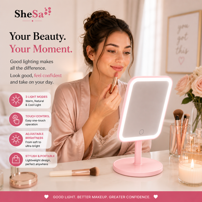 Glow LED Makeup Mirror | SheSa™