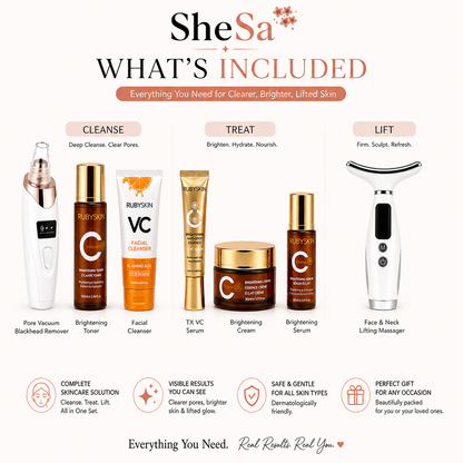 Vitamin C Clear & Lift Bundle | SheSa™