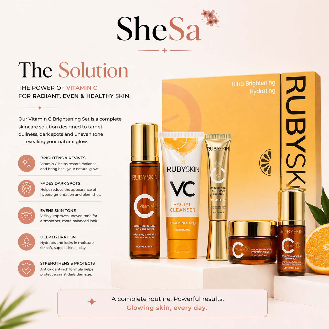 Vitamin C Glow Kit | SheSa™