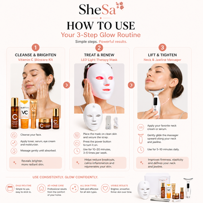 Vitamin C Glow Bundle | SheSa™