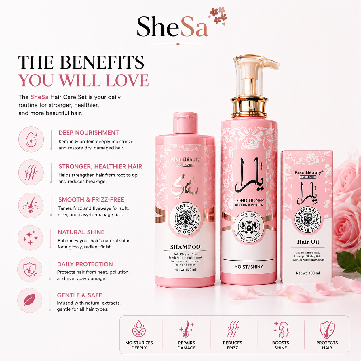 Luxury Hair Care Set | SheSa™